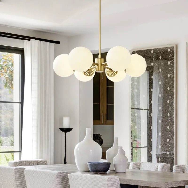 Modern Dewdrop Globe Chandelier Lamp – Elegant Chandelier Modern Lighting Fixture